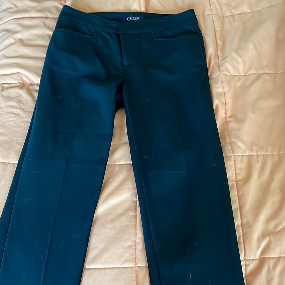 Chaps Women Black Dress Pant